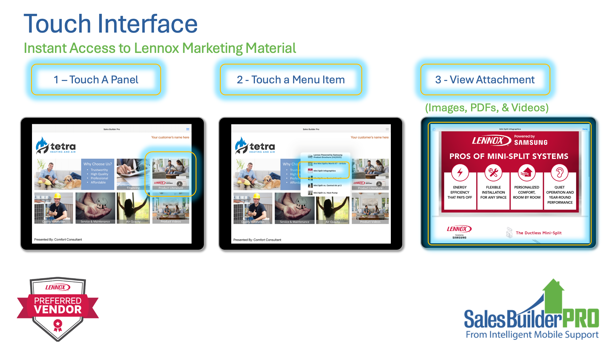 Lennox Touch Interface Mar 18 2026